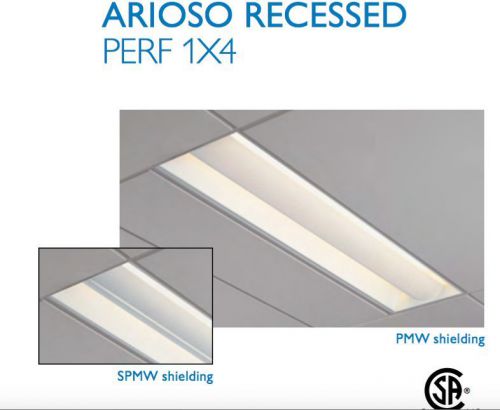 Philips arioso daybrite #1avg232pmw-unv-1/2-eb 120/277, 1&#039;x4&#039; recessed fixture for sale