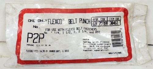 1 NEW FLEXCO P2P BELT PUNCH, MFG. ITEM CODE 30461