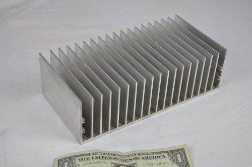 Large Aluminum Heat Sink 8.5&#034;x 4.5&#034; x 2.5&#034;