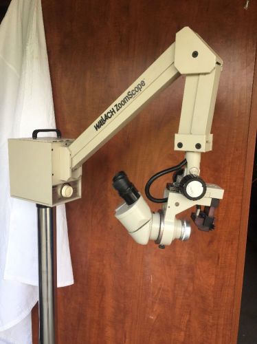 Wallach Nikon Zoomscope Zoom Scope Colposcope Nikon SMZ-1 Light Source &amp; Stand