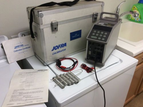 JOFRA AMETEK D55SE CALIBRATOR HEAT BLOCK REACHES THESE TEMPS 39F-186F   $1499