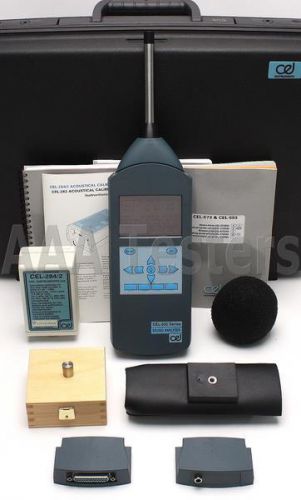 Casella CEL-573C1 Real Time Sound Analyzer w/ CEL-500 Module CEL-573 CEL 573 500