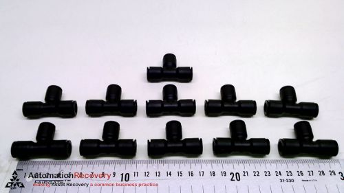 LEGRIS 3104-60-00 - PACK OF 11 - UNION TEE FITTINGS, TUBE DIAMETER:, NEW #214640