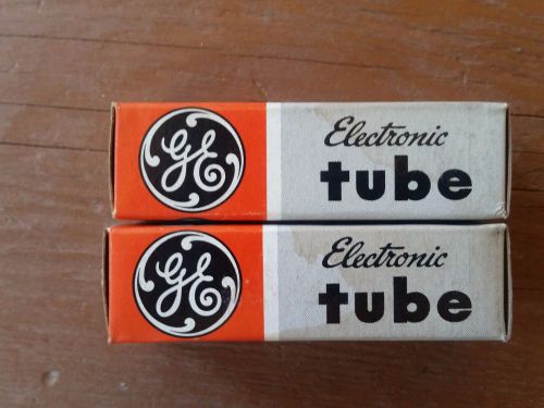 2 GE 8CW5 Vintage VACUUM TUBE New Old Stock