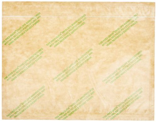 Aviditi pqgreen215 poly environmental envelope legend &#034;clear face&#034; 7&#034; length ... for sale