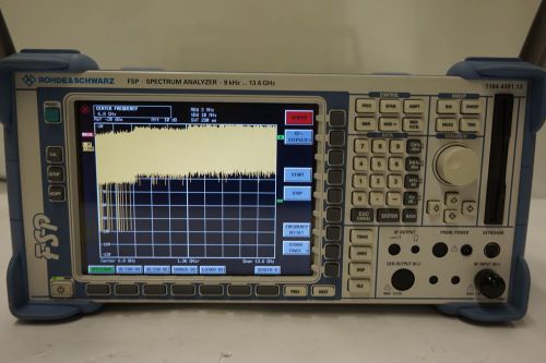 Rohde &amp; Schwarz FSP13 9kHz-13.6Ghz Spectrum Analyzer AS-IS S/N 100607 B15/B17