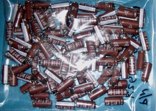 APPRX 100PC LOT 3300UF6.3V RADIAL ELECTROLYTIC CAPACITOR 105C - KZG6.3VB3300M