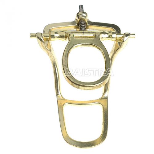 1X Dental Lab Articulators Mechanic Copper Plating Adjustable Large Size