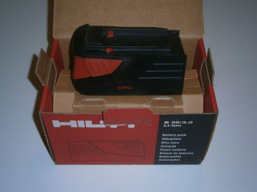 Hilti  36v Li-Ion 3.0 Ah battery