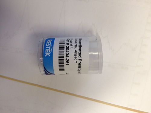 Restek Universal Angled &#034;Y&#034; Press-tight Connectors Cat#20404-261