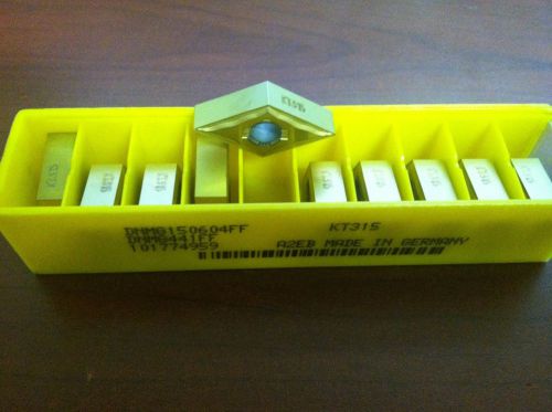 Kennametal #101774959 DNMG150604FF DNMG441FF KT315 Index Cermet Turning Inserts