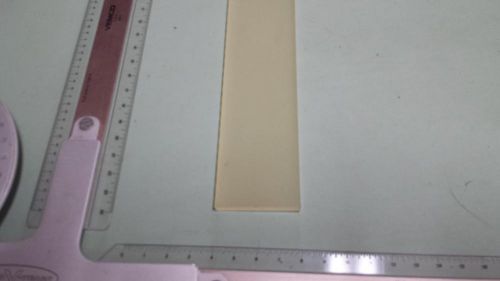 1/4&#034; x 1-7/8&#034; x 48&#034;  urethane / polyurethane 70 a natural sheet p/n 11396 for sale