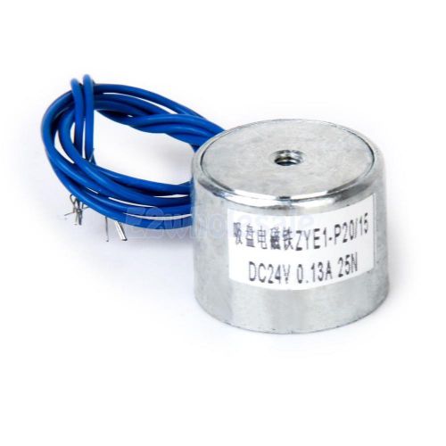 2.5kg DC 24V ZYE1-P20/15 Electric Lifting Magnet Solenoid Electromagnet 20mm