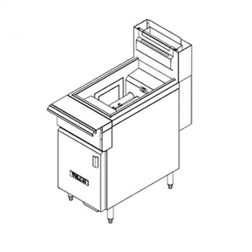 New Vulcan VFRY18F V Series Heavy Duty Range Match Fryer W/Filter