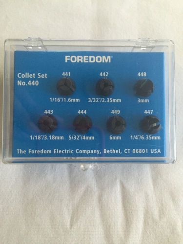 Foredom No.440 Collet Set