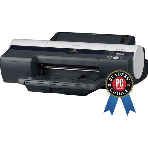 Canon imageprograf ipf5100 designe imaging digital photo color printer 2400x1200 for sale