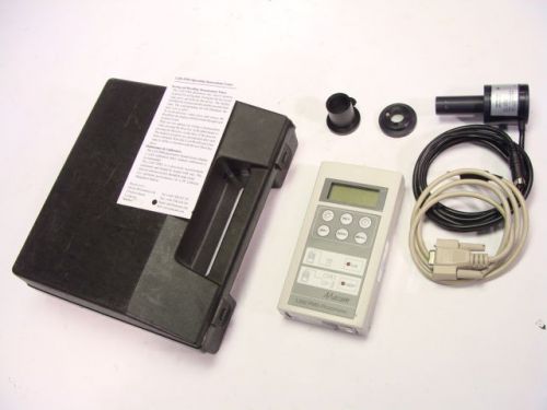 Macam L202 Digital Light, Illuminance, &amp; Luminance Photometer L202PMS W/ Case!