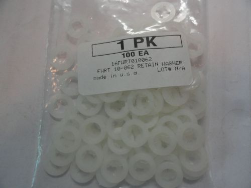 Micro Plastics #10 Nylon 16FWRT010062 Retaining Washers