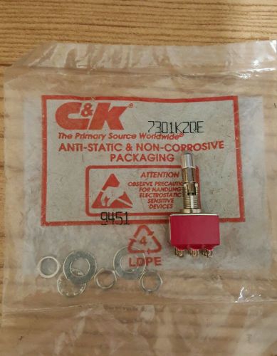 C &amp; K Toggle Switch 7301-KZQE