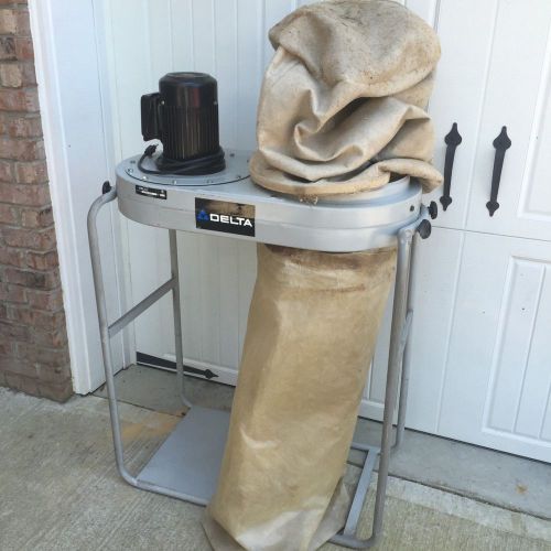 DUST COLLECTOR DELTA 50-760  1.5 HP 110V  LOT#1129.