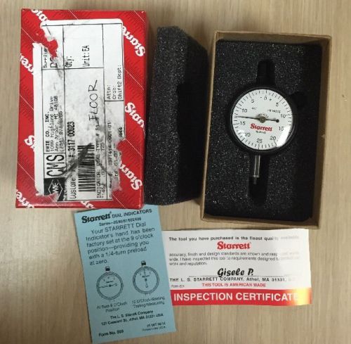 NEW Starrett 81-145J, 1 11/16&#034; Dial Indicators, Inch Reading