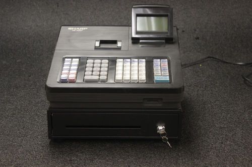 Sharp xe-a207 electronic cash register non-programmed retail point of sale for sale