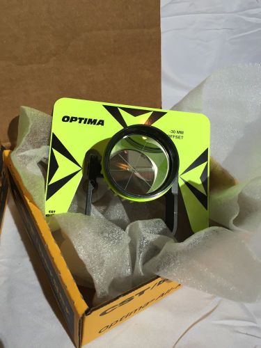 [lot of 3] cts/berger single tilt 1010 optima prism assembly with target, survey for sale