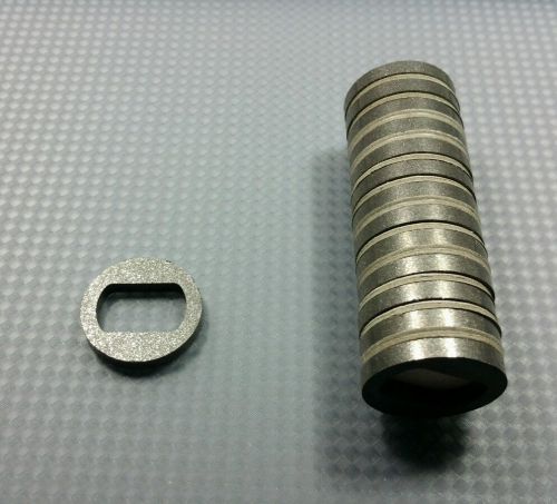 10 neodymium ring magnets. diametric poles. n45 grade rare earth for sale