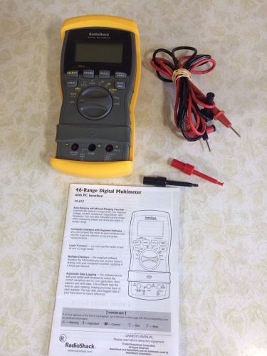 46 RANGE DIGITAL MULTIMETER - PC INTERFACE RadioShack