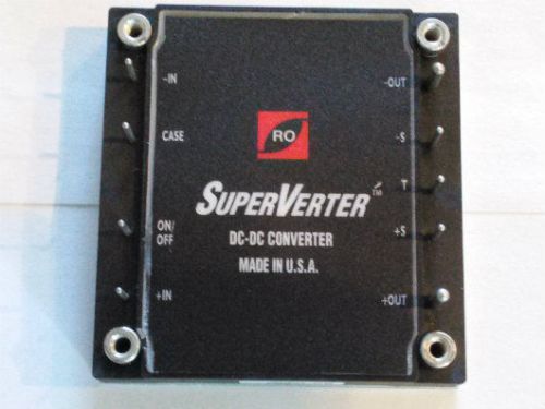 DC-DC Converter RO ASSOC SV48-5-150-1 DCDC SUPERVERTER ORIG TUBES NEW