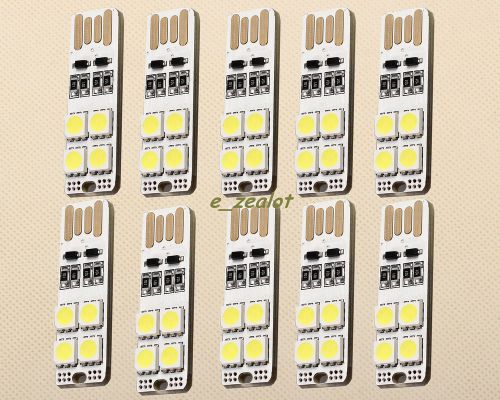 10pcs usb lightboard pure white 5050 smd led double-sided usb interface icsi006a for sale