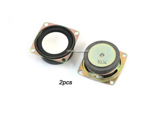 2pcs 52mm 4ohm 3w External Magnet Speaker Horn Dia Aluminum Shell Speaker s464