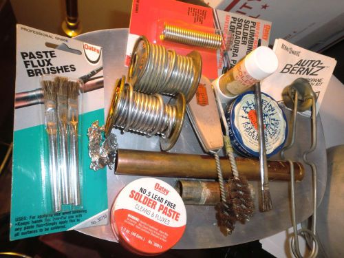 Lot of Assorted Soldering Supplies