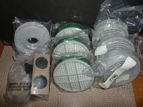 SURVIVAIR RESPIRATOR CHEMICAL CARTRIDGES, AMMONIA &amp; METHYLAMINE, RETAINERS/HLDRS