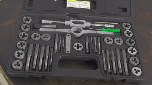 Pittsburgh Carbon Steel Tap and Die Set USED