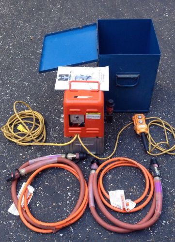 Huskie r-14e-f hydraulic pump 10,000 psi with hoses for sale