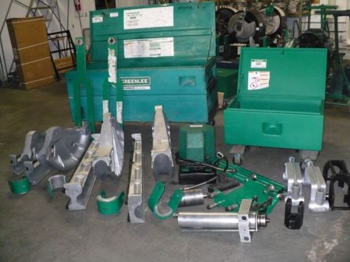 Greenlee 881ct cam track 21/2&#034;-4&#034; one shot conduit bender for emt,imc &amp; rigid for sale