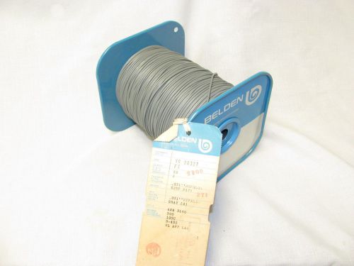 Belden Single Conductor Wire, 22AWG, Gray, Hypalon Insulation, 1100 Feet, In Box