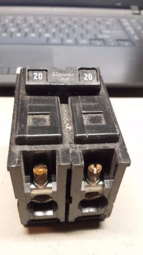 1 CUTLER HAMMER BA BAB BAB2020 20 AMP 2P 20A 240V BAB2020H CIRCUIT BREAKER