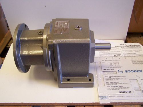 Stober In-Line Helical Gearbox Speed Reducer 14:1 Ratio 2.16 Input HP 56C New