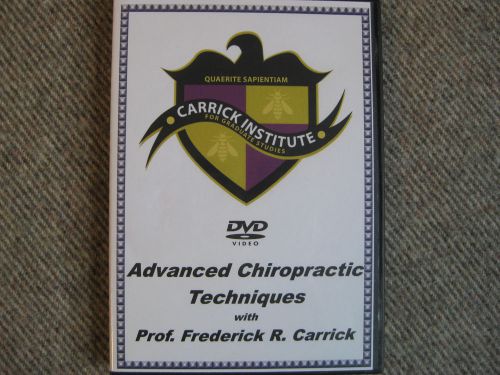 Clinical Neurology DVD set - Advanced Chiropractic Techniques