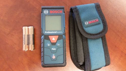 BOSCH GLM 40 Professional Laser Distance 40 Meter Range Finder GLM40