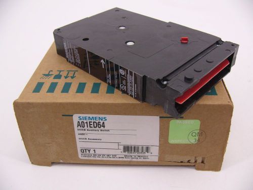 New! siemens a01ed64 auxiliary circuit breaker switch mccb for ec ed frames (b5) for sale