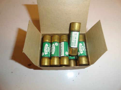 BUSSMANN BUSS NON-30 ONE TIME FUSES, 30 AMP 250 VOLT BOX OF 10