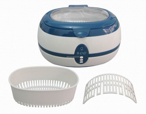 5PCS VGT-800 Ultrasonic Cleaner For Jewellery/Watch/Glasses/Dental/Metal (ve)