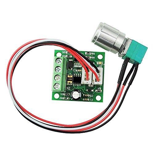 Unique Goods - 1803BKW 1.8v 3v 5v 6v 7.2v 12v 2A 30W DC Motor Speed Controller