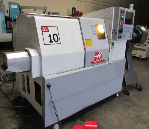 2001 Haas SL-10, 6&#034; Chuck, 6000 rpm Conveyor, floppy