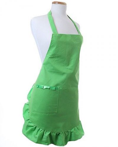 Adult size lime green apron-monogram ready for sale