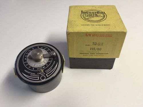 Industrial Timer Model TD-5M 115/60