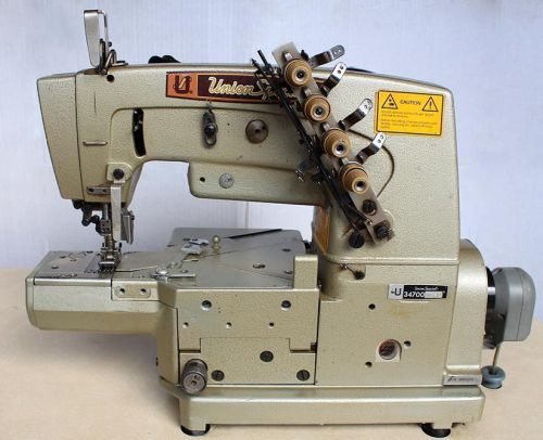 UNION SPECIAL 34700KPF12 3-Needle 4-Thread Coverstitch Industrial Sewing Machine